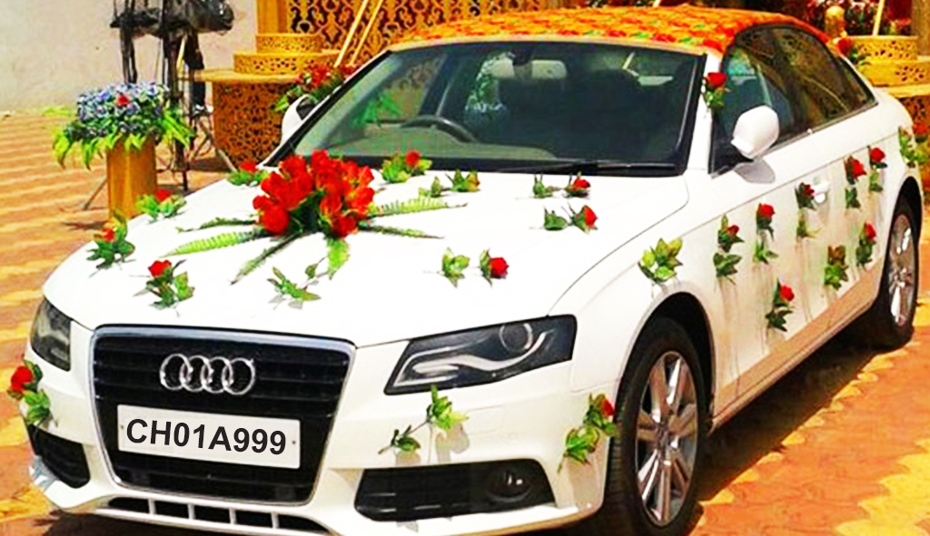 book audi for rent in chandigarh hire Wedding Cars in Chandigarh - mohali - Panchkula - Zirakpur